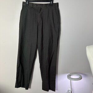 EUC Braggi Louis Raphael Suit Pants Slacks Trousers 32 x 30 Gray Pinstriped